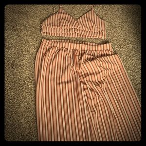 Tan top and pants duo 🧡😍